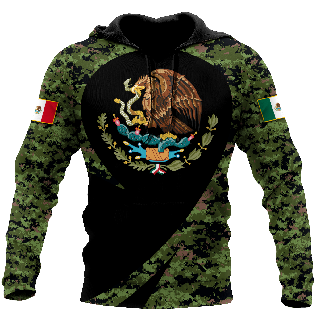 Mexico 3D All Over Printed Hoodie MH17042102