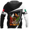 Personalized Name Rooster Mexico 3D All Over Printed Hoodie