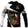 Personalized Name Rooster Mexico 3D All Over Printed Hoodie