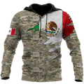 Mexico 3D All Over Printed Hoodie DQB17042105