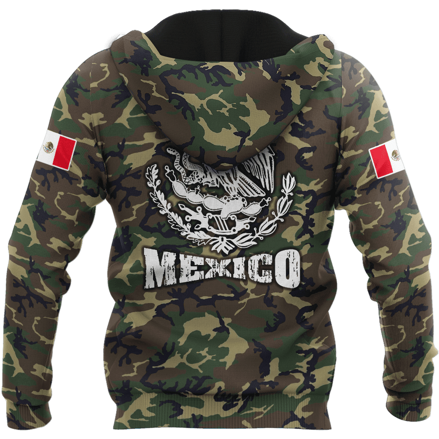 Love Mexico 3D All Over Printed Hoodie