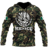 Love Mexico 3D All Over Printed Hoodie