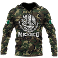 Love Mexico 3D All Over Printed Hoodie