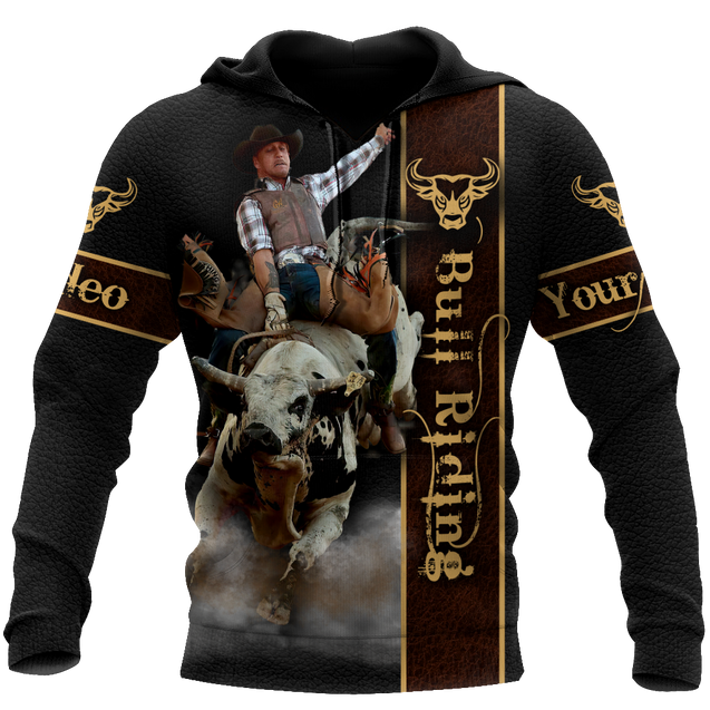 Personalized Name Bull Riding 3D All Over Printed Unisex Shirts Bull Rider Ver 5