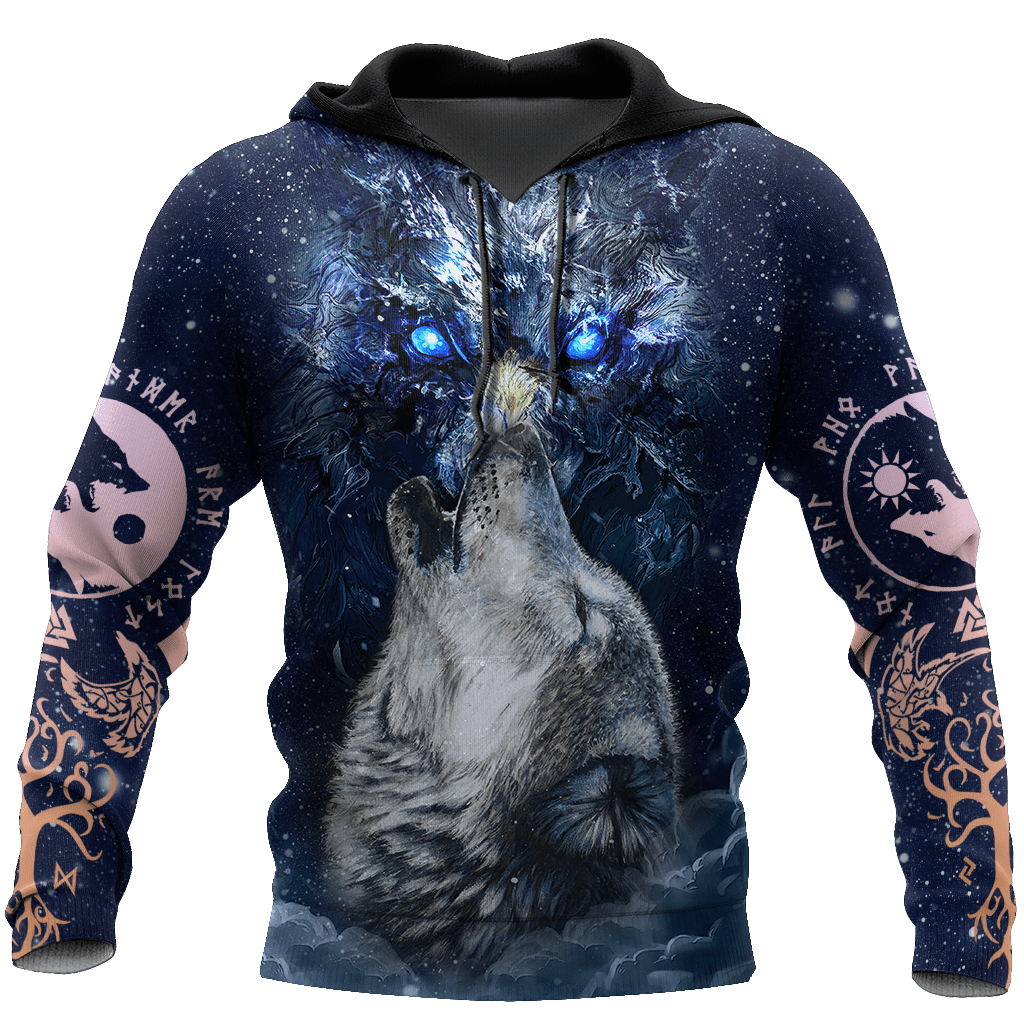 Wolf 3D All Over Printed Unisex Shirts