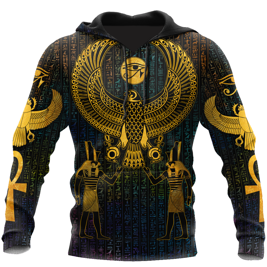 Hieroglyphics Ancient Egypt 3D All Over Printed Shirts