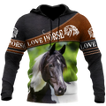 Horse 3D All Over Printed Shirts SN18022102