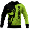 Premium Unisex Hoodie Customize Bricklayer Skull ML