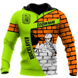 Premium Unisex Hoodie Customize Bricklayer ML
