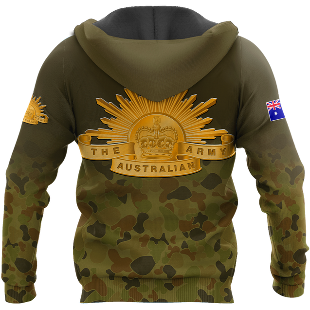 Personalized The Australian Army 3D Printed Unisex Shirts TN