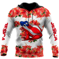 Customize Name Puerto Rico Hoodie For Men And Women MH18032102