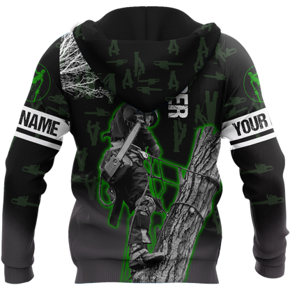 Premium Personalized 3D Printed Logger Shirts MEI