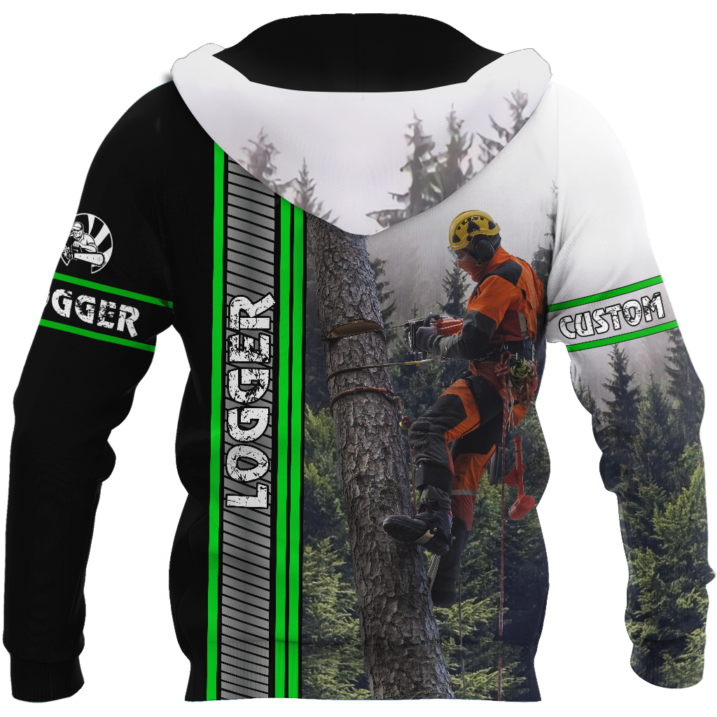 Premium Personalized Unisex 3D Printed Logger Shirts MEI