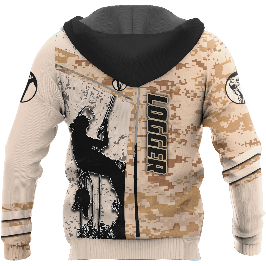 Premium 3D Printed Unisex Camo Logger Shirts MEI