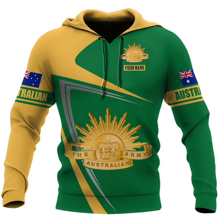 Personalized Australian Army National Colours of Australia 3D Printed Unisex Shirts TN