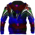 Amazing Polynesian Tattoo And Color Personalized Unisex Deluxe Hoodie ML