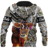 Cow 3d hoodie shirt for men and women DD11182003