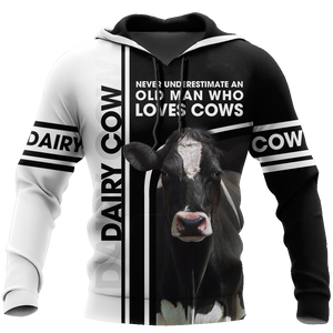 Cow 3d hoodie shirt for men and women DD11182004