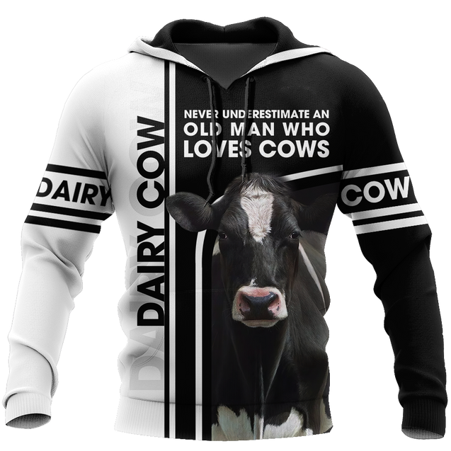 Cow 3d hoodie shirt for men and women DD11182004