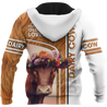 Cow 3d hoodie shirt for men and women DD11182005