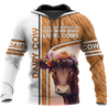 Cow 3d hoodie shirt for men and women DD11182005