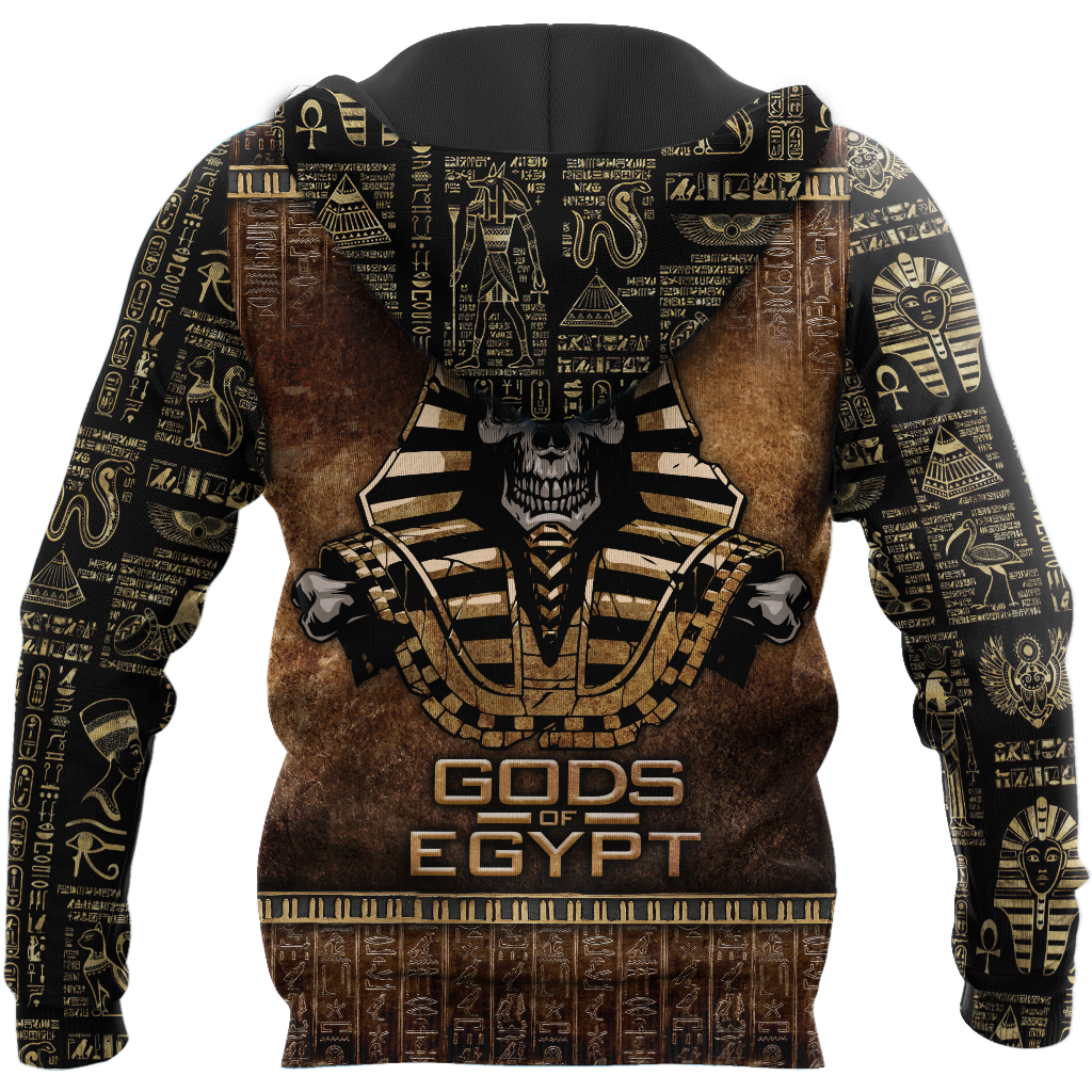 Pharaoh Skull Ancient Egypt 3D Shirts for men and women