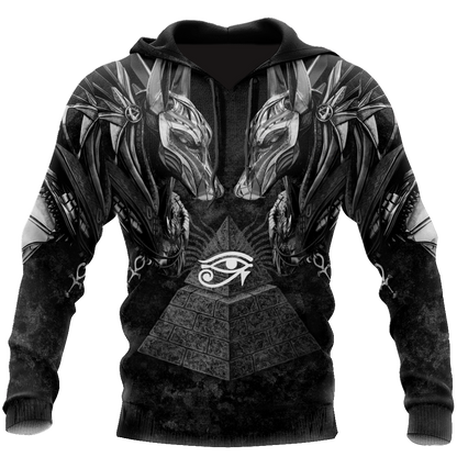 Horus Eye Egypt Anubis Ancient 3D Shirts for men and women