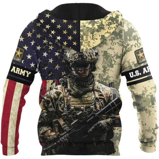 Army Customize Name 3D All Over Printed Shirts MH18112005