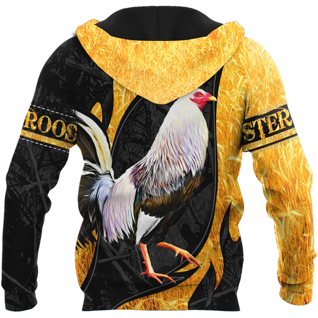 Premium Rooster 3D All Over Printed Unisex Shirts