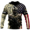 Army Customize Name 3D All Over Printed Shirts MH18112005