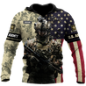 Army Customize Name 3D All Over Printed Shirts MH18112005