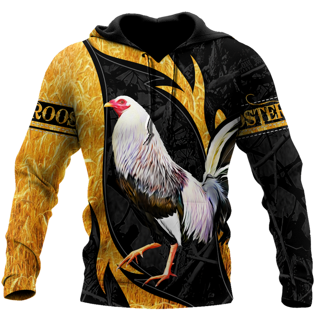 Premium Rooster 3D All Over Printed Unisex Shirts