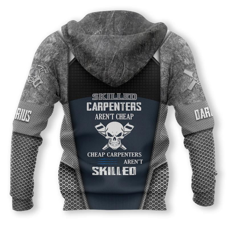 Premium Carpenter Custom Name 3D All Over Printed Unisex Shirts