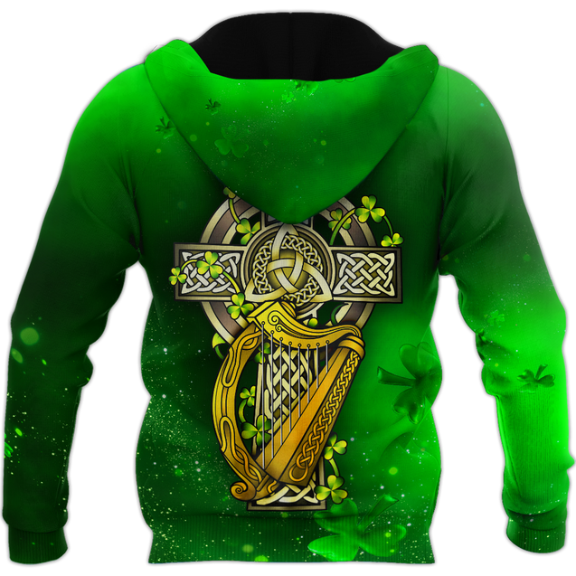 Premium Unisex Hoodie Irish St.Patrick Good Luck ML