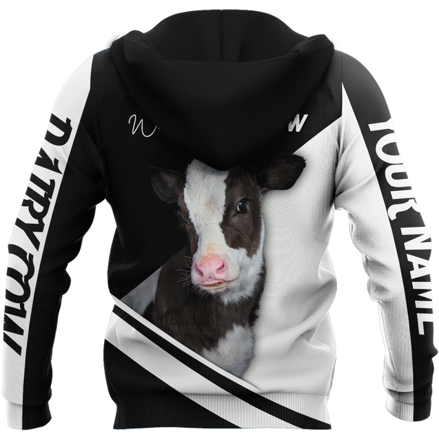 Love Dairy Cow - Happy Farm 3D Hoodie Shirt For Men And Women LAM