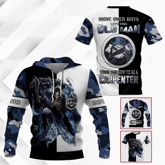 Premium Carpenter 3D All Over Printed Unisex Shirts