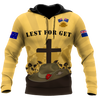 Lest We Forget Anzac Day 3D Printed Unisex Shirts