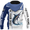 Custom name Swordfish fishing Catch and Release 3D Design print shirts