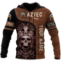 Personalized Name Aztec Pride 3D All Over Printed Hoodie DQB19042101