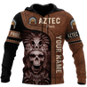 Personalized Name Aztec Pride 3D All Over Printed Hoodie DQB19042101