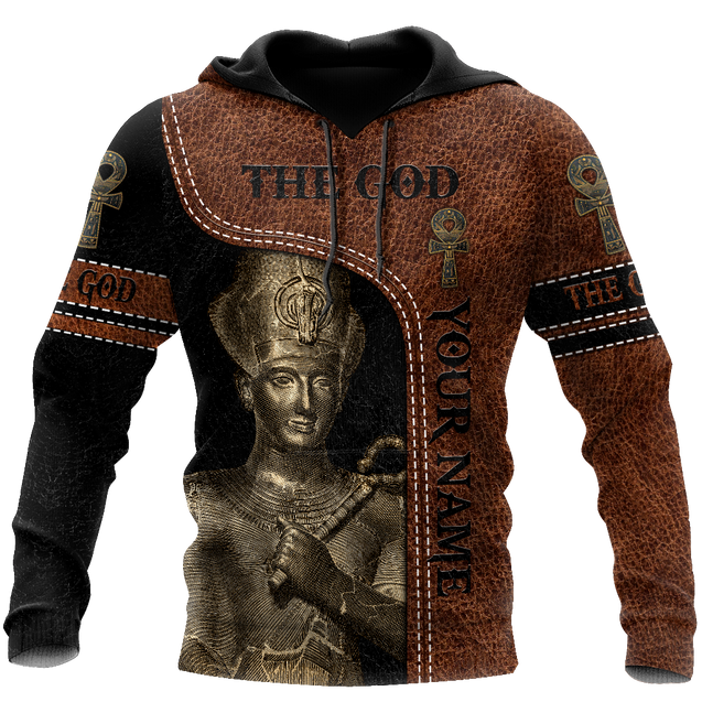 Custom name Pharaoh The God Ancient Egypt 3D design print shirt