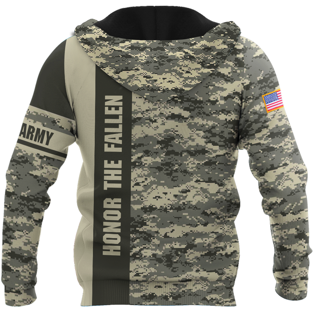 Personalized name German Army Hoodie 3D All Over Printed Unisex Shirts TNA19052101