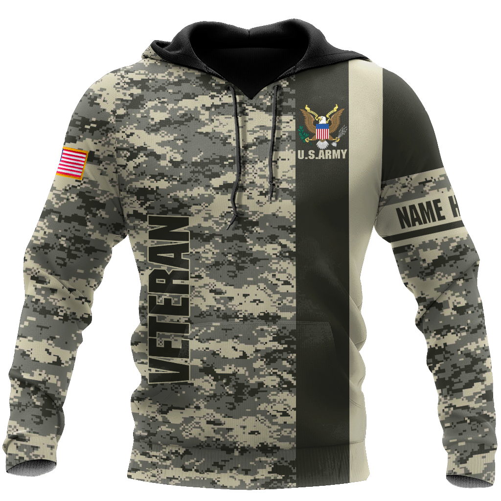 Personalized name German Army Hoodie 3D All Over Printed Unisex Shirts TNA19052102