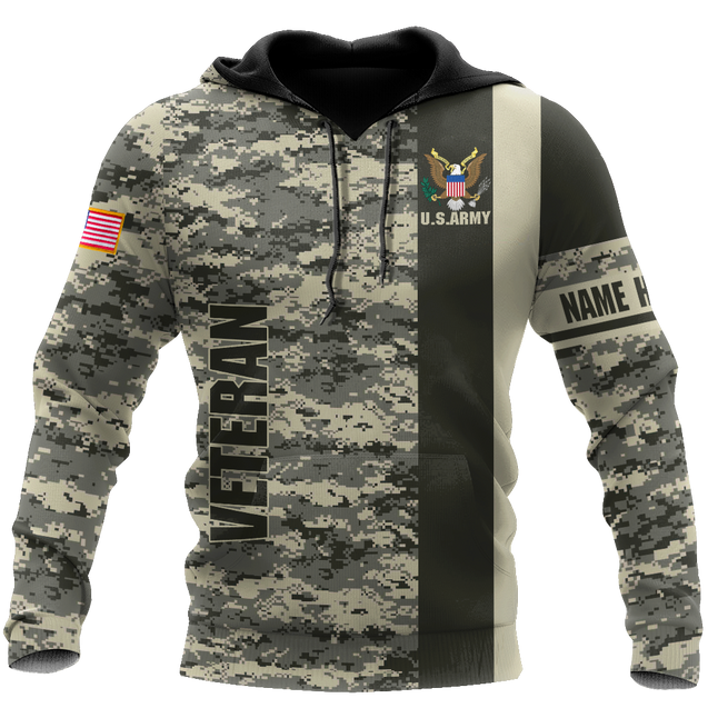 Personalized name German Army Hoodie 3D All Over Printed Unisex Shirts TNA19052102