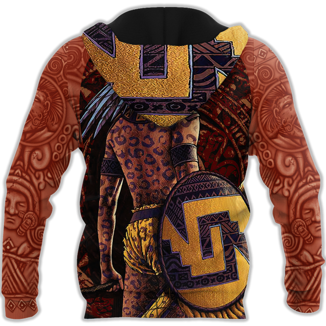 Jaguar Warrior Aztec Mexican 3D All Over Printed Unisex Shirts