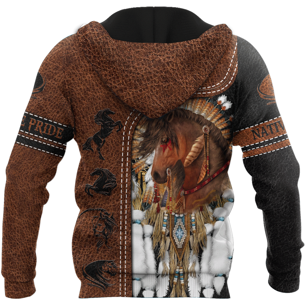Horse Native American 3D All Over Printed Unisex Shirts