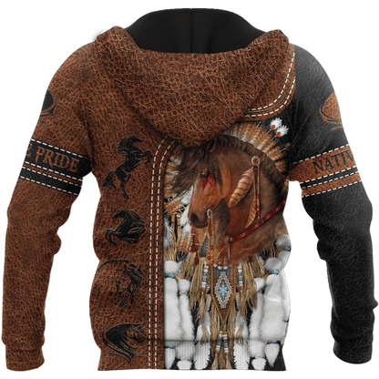 Horse Native American 3D All Over Printed Unisex Shirts