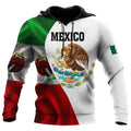 Mexico 3D All Over Printed Unisex Shirts