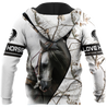 Beautiful White Horse 3D All Over Printed Shirts For Men And Women TR1911205CL