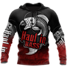 Haul in Bass Fishing Red Reaper 3d print shirts